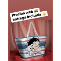 Bolsa playa BETTY BOOP con neceser