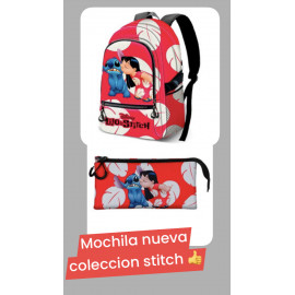 Mochila STITCH y ESTUCHE