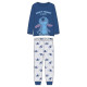 Pijama  STITCH azul