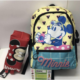 Mochila MINNIE grande y neceser