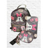 Mochila MINNIE billetero y portamonedas