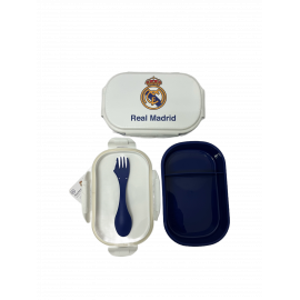 Tuper REAL MADRID con cubiertos