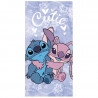 Toalla ANGEL y STITCH algodon 