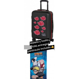 NARUTO MALETA y toalla