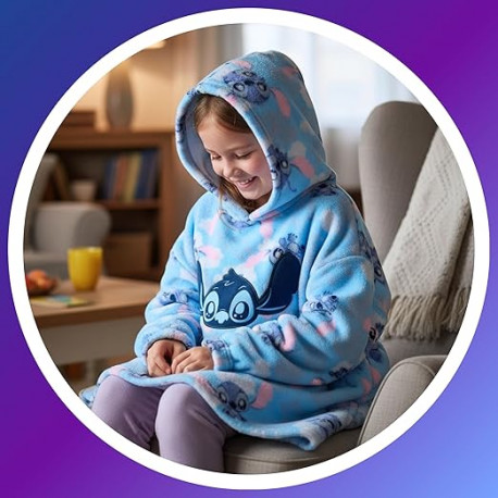 Sudadera /bata STITCH infantil