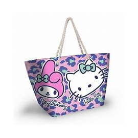 Bolsa playa HELLO KITTY /KUROMI